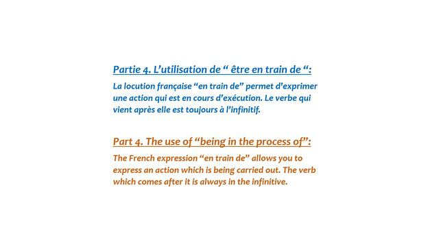 Jour 7: Un autre emploi du présent (Another use of the present tense, the present continuous tense) смотреть онлайн