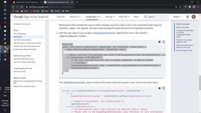 How to add Login and Register with Google in Android Studio. смотреть онлайн