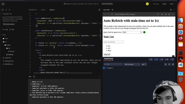 Читаем Доку #3. React Query смотреть онлайн