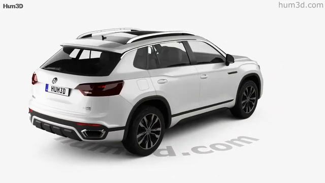 Volkswagen Tayron R-Line 2018 3D model by Hum3D.com смотреть онлайн