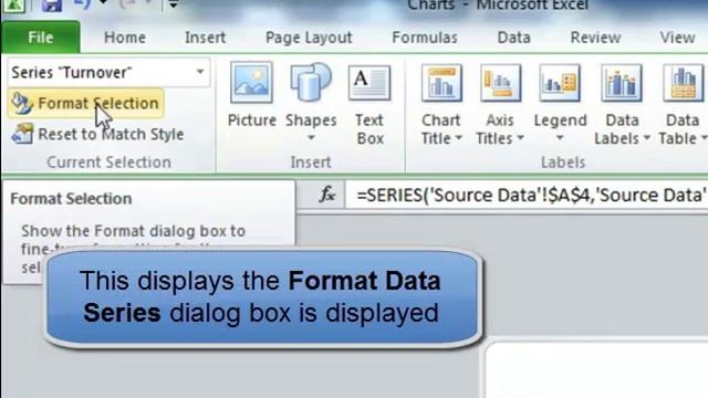 MS Excel 2010:Formatting Charts смотреть онлайн
