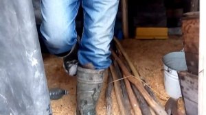 Омшанник для зимовки пчел по таежному,обзор.