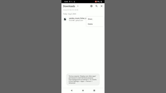 Chrome Extension Yandex-music-fisher On Android Devices