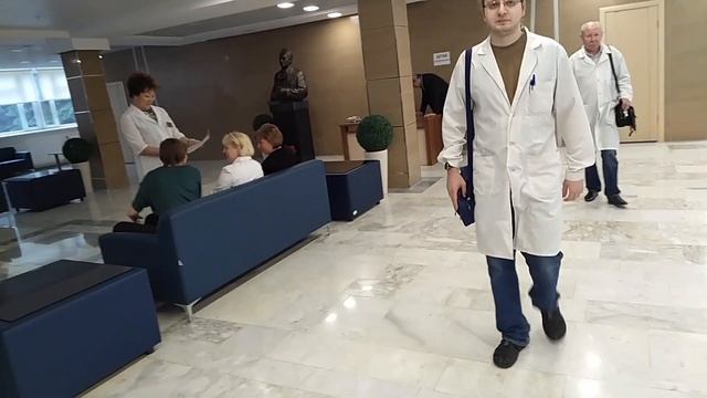 ГКБ им. В.М. Буянова. 2017.03.24. Учения по пожарной безопасности. 1-й этаж. 2-й этаж. смотреть онлайн