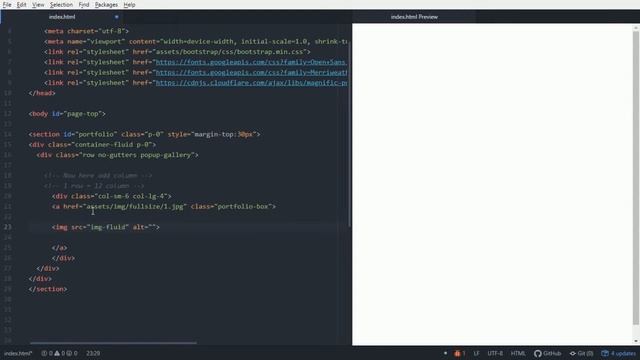 Responsive Image Gallery Using Bootstrap | Without javaScript смотреть онлайн