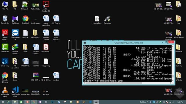 Basic CMD Command in Tamil ~ Tips & Tricks | Files & folder directory , Rename & Delete смотреть онлайн