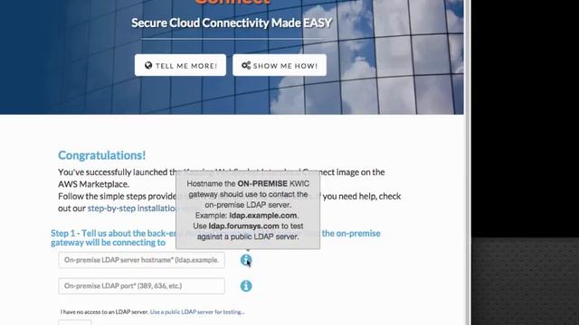 Installing KWIC for LDAP смотреть онлайн