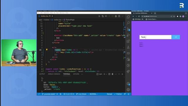 Simplificando a Gestão de Estado com HTTP/Form no React com REMIX! смотреть онлайн