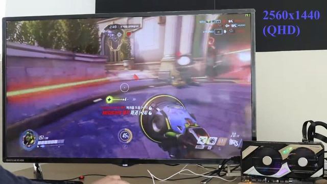 ASUS KO GeForce RTX 3070 GAMING D6 8GB test-Overwatch смотреть онлайн