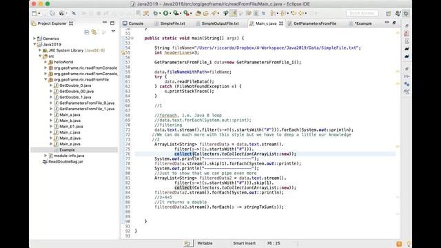 Java for Hydrologists 101 - Reading a File with Java 8 смотреть онлайн