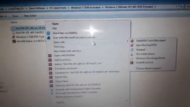 How to burn CD/DVD in Windows 7 Ultimate 64 bit Using Direct Windows Disc Image Burner смотреть онлайн