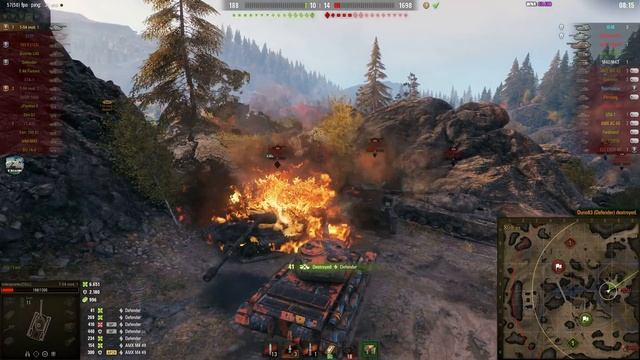 T-54 mod. 1: Tense 1vs8 - World of Tanks смотреть онлайн
