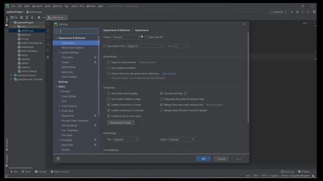 How to Change Theme in Pycharm | Python tutorial | Python IDE #Pycharm #Python смотреть онлайн
