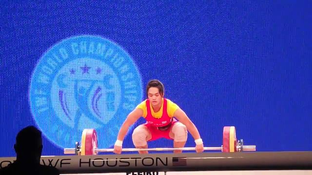 Sukanya Srisurat attempt at 109 in the snatch at Houston IWF 2015 смотреть онлайн