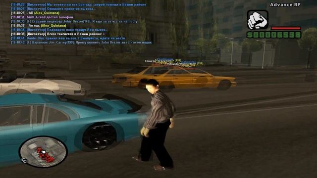 Advance-Rp #41 [Обычный день сотрудника АП #2] смотреть онлайн