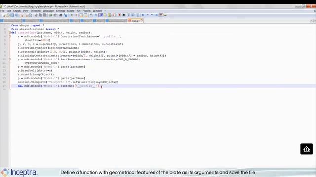 Creating an Abaqus GUI Plugin смотреть онлайн