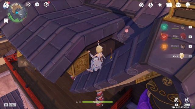 Top of Inazuma City Roof Electroculus Genshin Impact смотреть онлайн