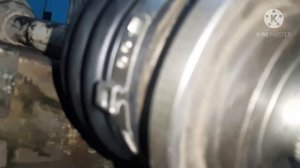 Замена пыльника внутреннего шруза передней оси Mercedes 211 4 WD