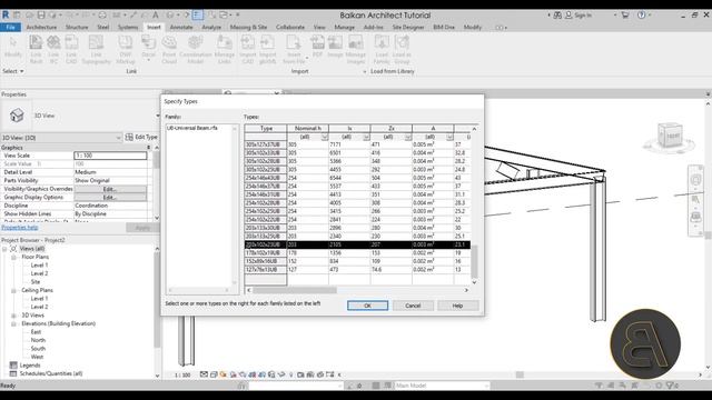 Truss in Revit Tutorial смотреть онлайн