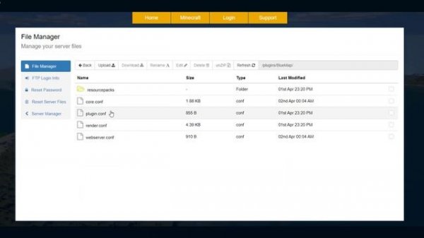 Load your world in your browser in Minecraft with BlueMap Plugin