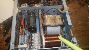 Усилитель мощности для мини трансивера на лампах 6п15п,схема.