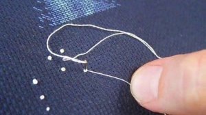 Французские узелки  Вышивка для начинающих