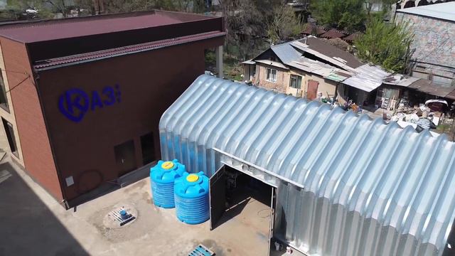 Производственный цех изделий из металла в ангаре 5 х 15 метров и высотой 4,5 метра. смотреть онлайн