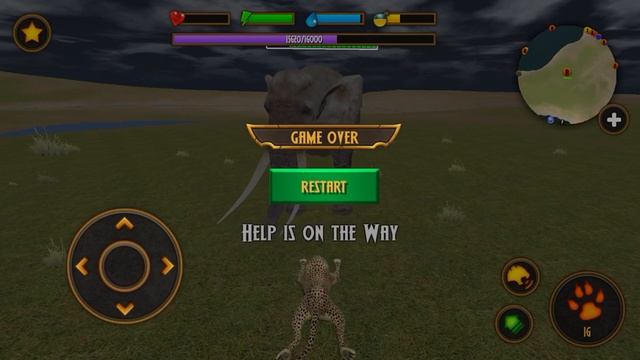 Dinosaur Game x Animals l Of Clan Cheetahs #dinogameplay #dinosaur #dino смотреть онлайн