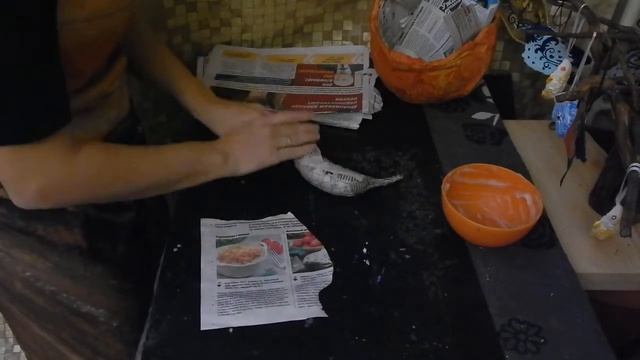 Папье маше Банан пенал для мелков смотреть онлайн