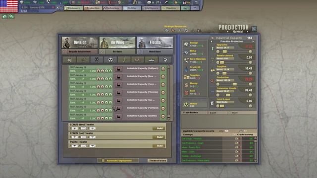 Hearts of Iron 3 - United States of America - Ep 1 ['MURICA!] смотреть онлайн