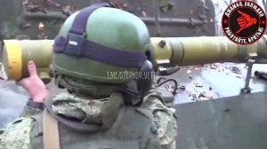 9К114 «Штурм-С» на базе МТЛБ поразил БМП хряков где-то на Донбассе