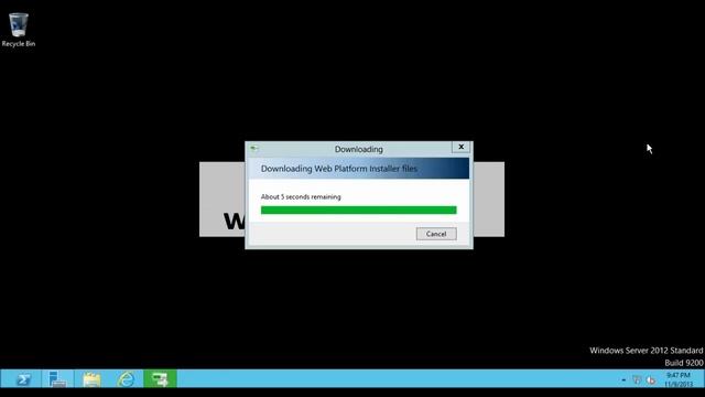 How to Install Microsoft Web Platform Installer on Windows Server 2012 смотреть онлайн
