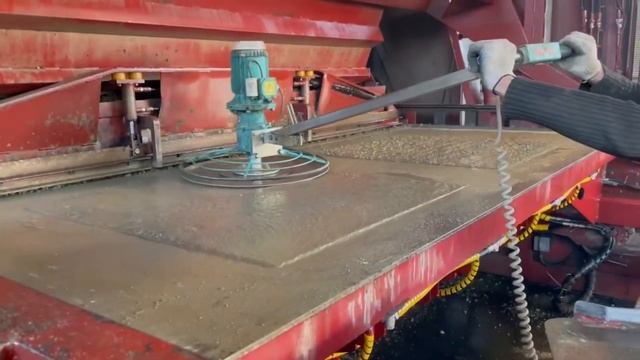 Производство плит укреплений откосов. CGM.