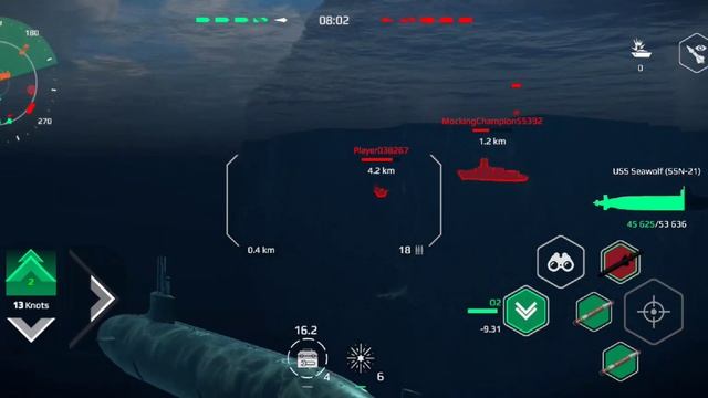 USS SEAWOLF (SSN-21)- Modern warships Gameplay | AdmiralGhost смотреть онлайн