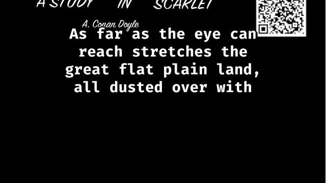 A STUDY IN SCARLET By A. Conan Doyle - ??CC/Subtitles ⚓ Parts I-II смотреть онлайн