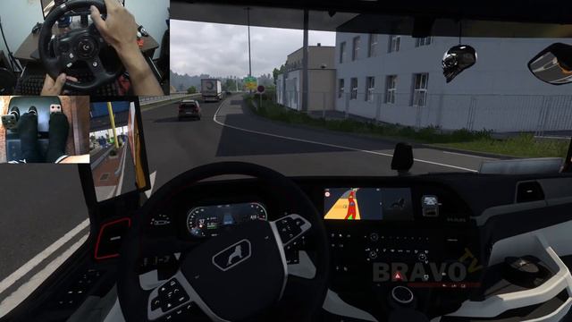 ETS2:1.49 Update/ MAN TGX Longest Delivery | Logitech G29 Gameplay смотреть онлайн