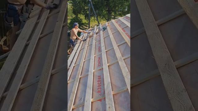 Ремонт кровли деревенского дома. смотреть онлайн