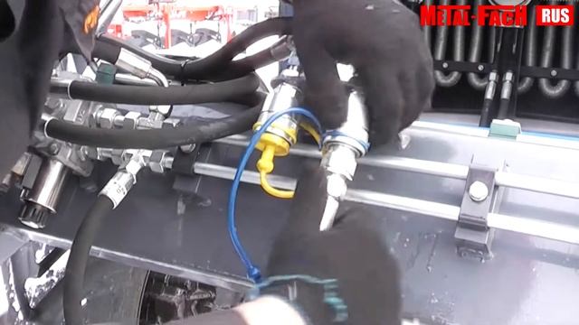 Захват для рулонов Metal-Fach | навесное оборудование для фронтальных погрузчиков смотреть онлайн