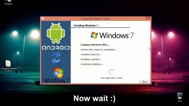 How to install WINDOWS 7 on ANDROID TABLET/PHONE?? [TUTORIAL] смотреть онлайн