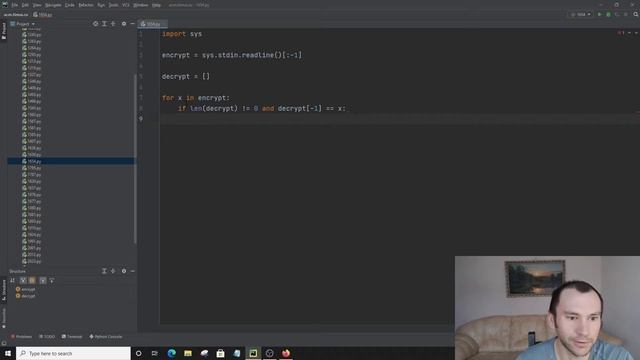 #0047 — Решение задачи «1654. Шифровка» с сайта acm.timus.ru на python смотреть онлайн