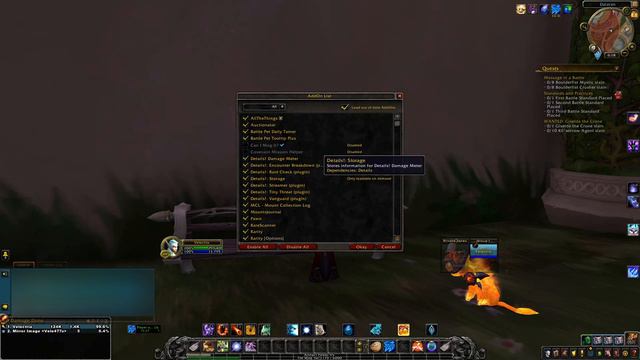 Help In World Of Warcraft - Addons