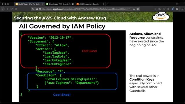 WWHF | Why the Basics are Hard — AWS Cloud Security Fundamentals Andrew Krug смотреть онлайн