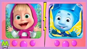 Маша и Медведь против Фиксиков.Конкурс Виртуальных Друзей.Какой Питомец Лучше.Мультик Игра