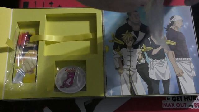 Unboxing!! - Food Wars: Shokugeki no Soma Fourth Plate Limited Edition Blu Ray смотреть онлайн