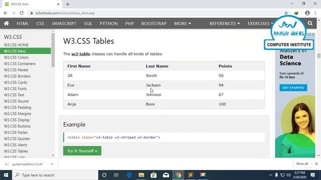 10 W3CSS | WEBSITE DESIGNING | PUNJABI LANGUAGE | AKASH WEBS COMPUTER INSTITUTE смотреть онлайн