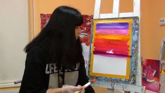 Мастер Класс по рисованию (Занятие №3, Гуашь) смотреть онлайн