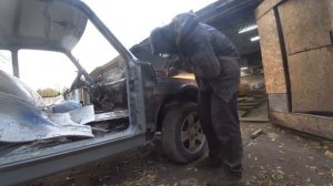 ВОССТАНОВЛЕНИЕ НИВЫ 99 ГОДА, ПЕРЕВАРКА КРЫЛЬЕВ, ОБРАБОТКА КУЗОВА, КРЫШКА БАГАЖНИКА, Из Утиля в ИДЕА