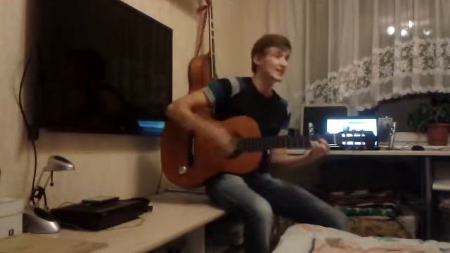 Там где клен шумит, гитара смотреть онлайн