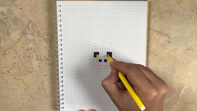 Как нарисовать поросёнка (свинку, хрюшку) | Маленькие лёгкие рисунки по клеточкам для срисовки смотреть онлайн