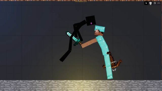The ULTIMATE Minecraft Mod in People Playground. Part I смотреть онлайн